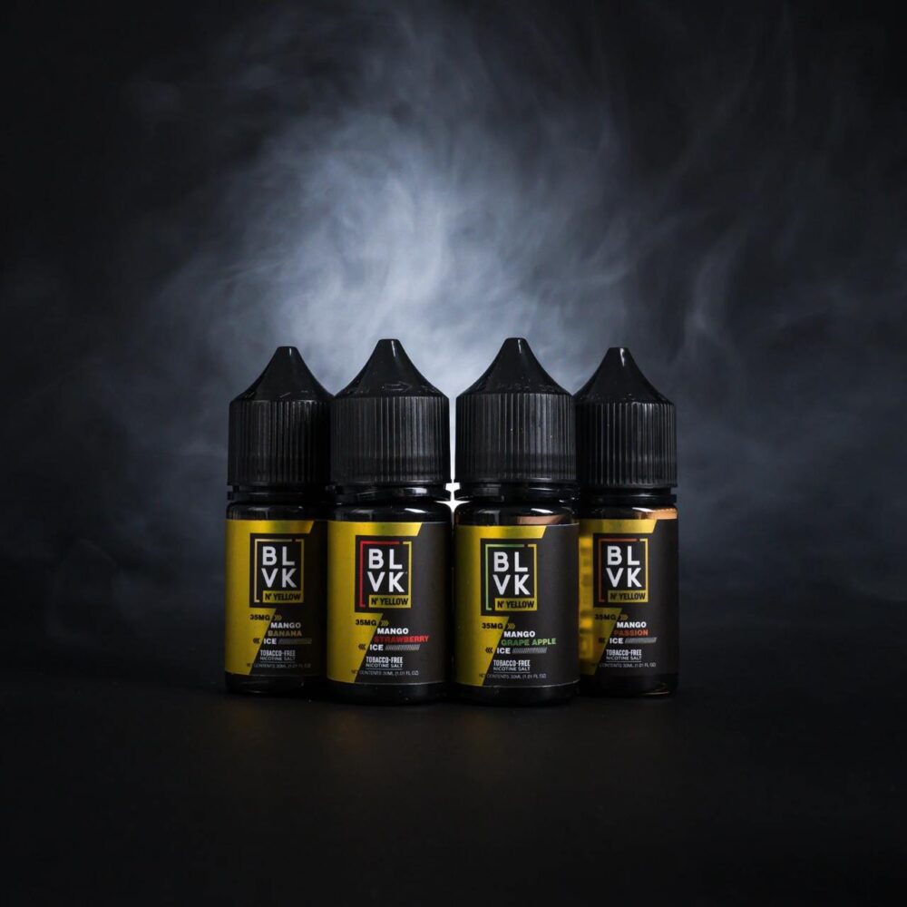 【BLVK獨角獸｜YELLOW系列】美國原裝進口小煙油 高端電子煙油