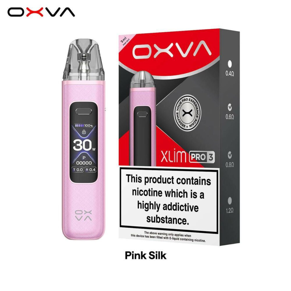 【OXVA XLIM PRO 3｜粉色】OXVA小蠻牛主機 電子煙主機