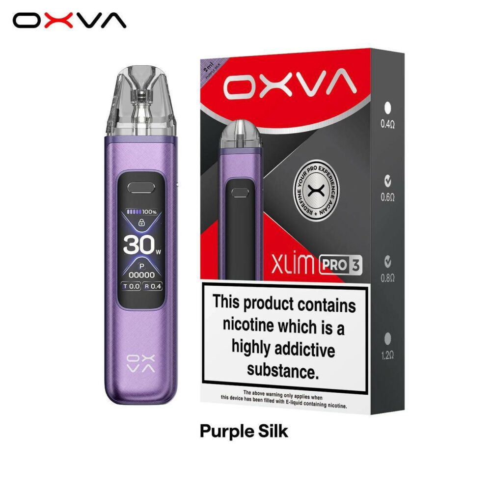 【OXVA XLIM PRO 3｜紫色】OXVA小蠻牛主機 電子煙主機